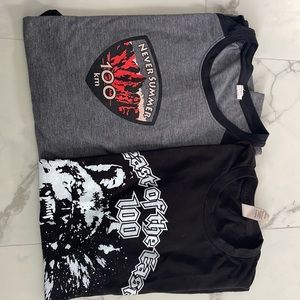 Ultra Trail Running Race Shirts, L/XL, Beast of the East, Never Summer